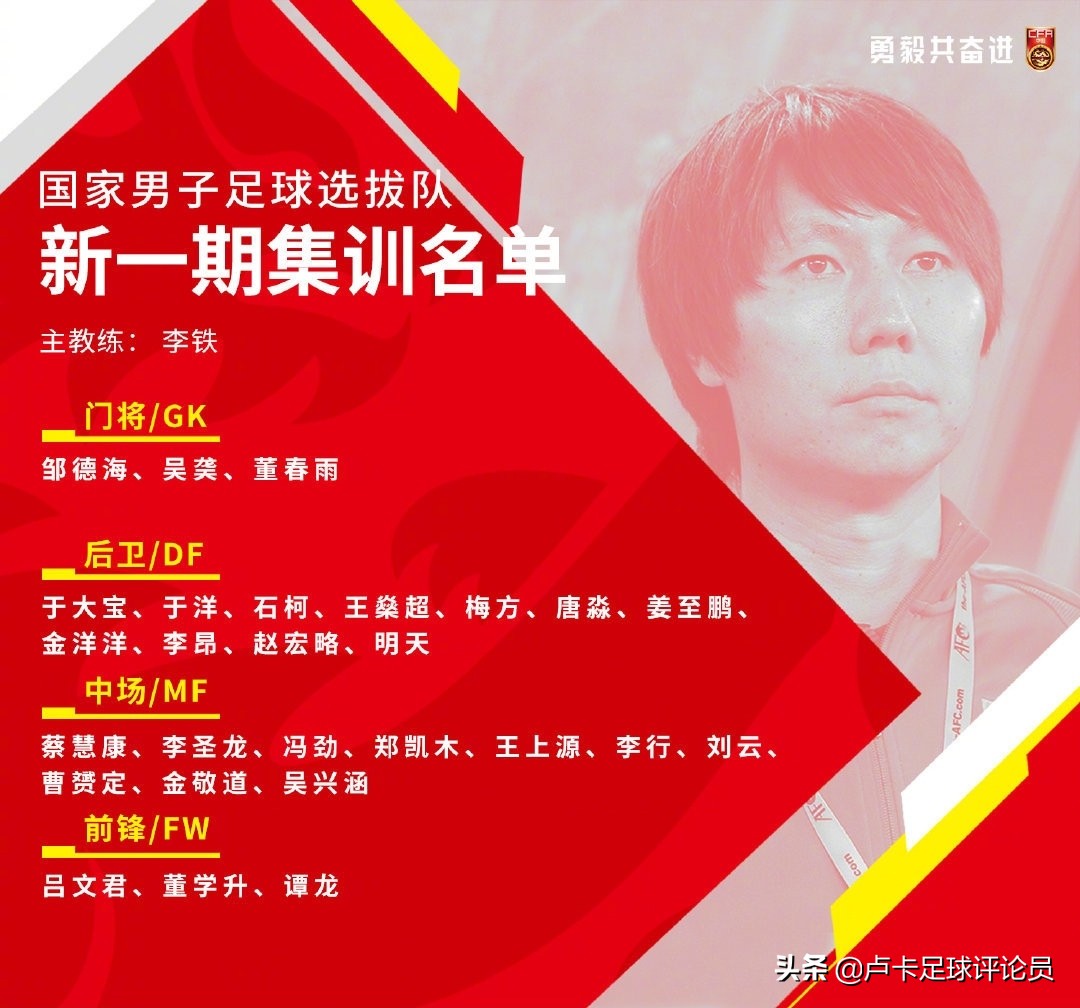 国足东亚杯名单公布,参加东亚杯的国家集训队名单是谁定的？