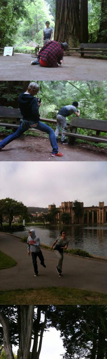 坐石头10秒屁股烫糊,两个光屁股男人坐在石头上。(打一成语)?