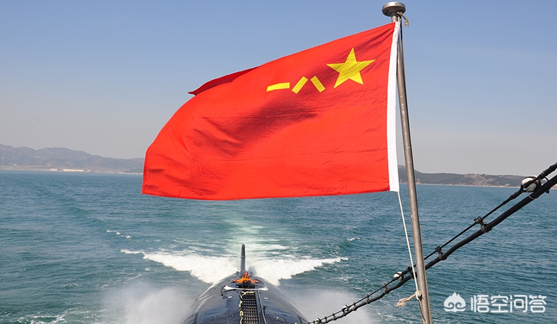 解放军新型潜艇首曝,解放军新型核潜艇