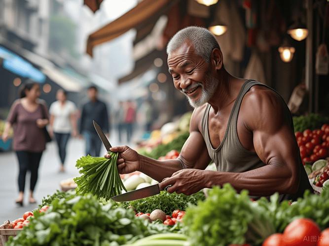 大爷摆摊送20万现金,地摊老大爷卖菜被欺负是什么电视剧?