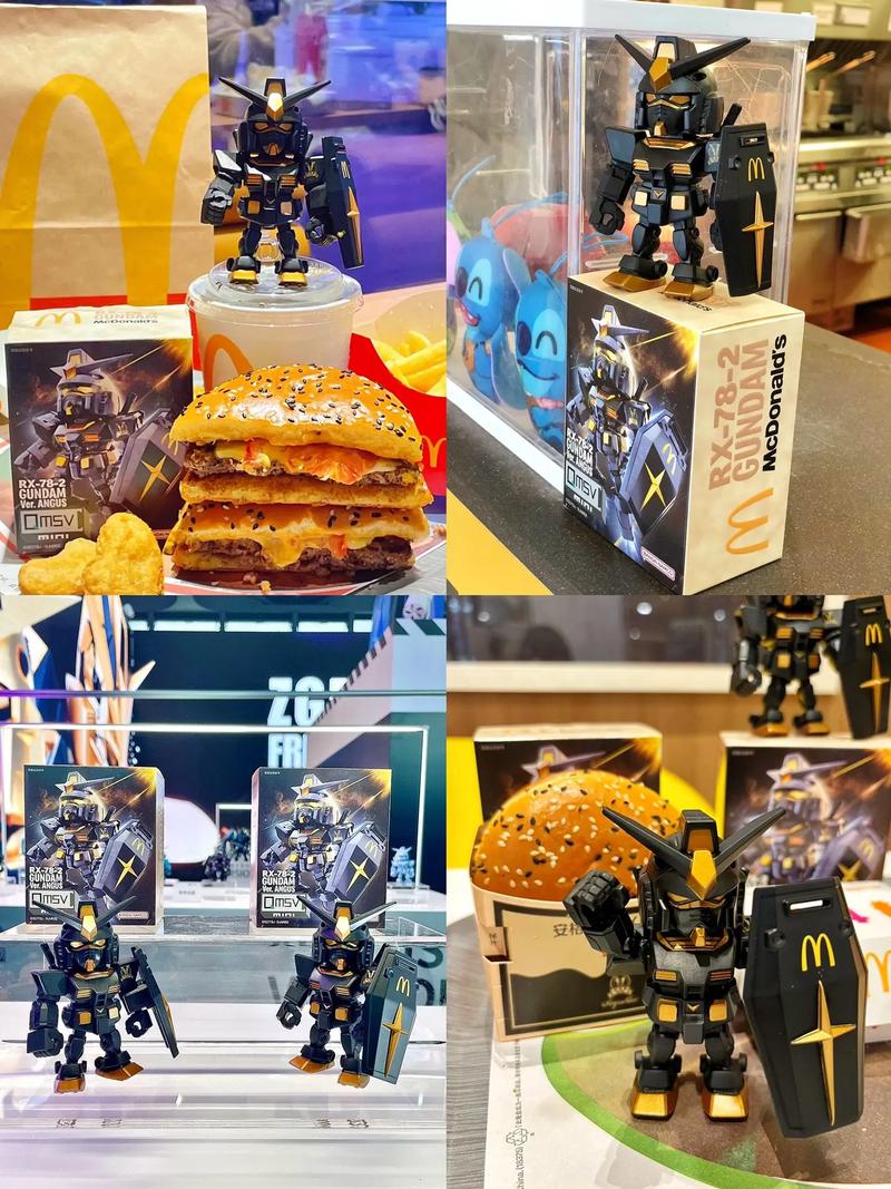 日本麦当劳乱象,日本网友利用麦当劳包装自制《高达》手办是怎么回事?