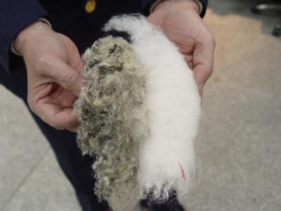 黑心棉被用作婴儿被,聚酯纤维被子有化学试剂味道，晒过后更重了，黑心棉么？