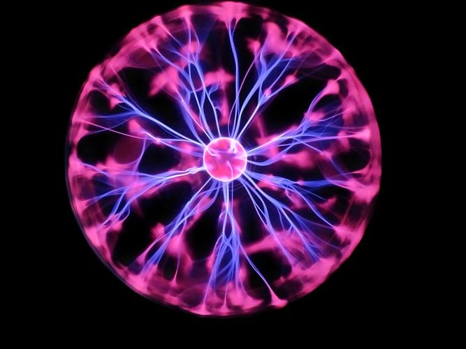 多地现紫色闪电球,紫色球形闪电