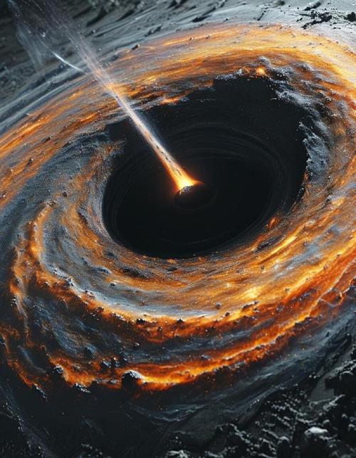 首见黑洞磁场大翻转,黑洞附近热气体携带的磁场对高速相对论喷流?