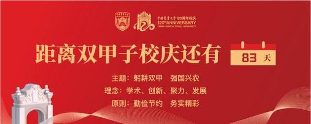 农业大学建校120周年,中国农业大学建校120周年