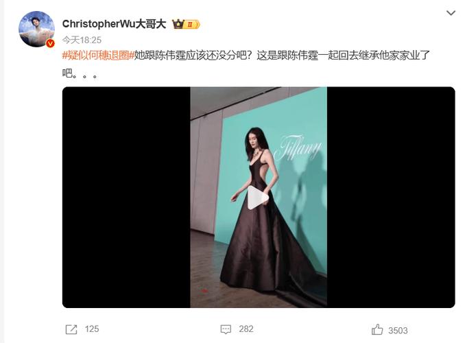 陈伟霆何穗官宣生子,何穗陈伟霆资料?