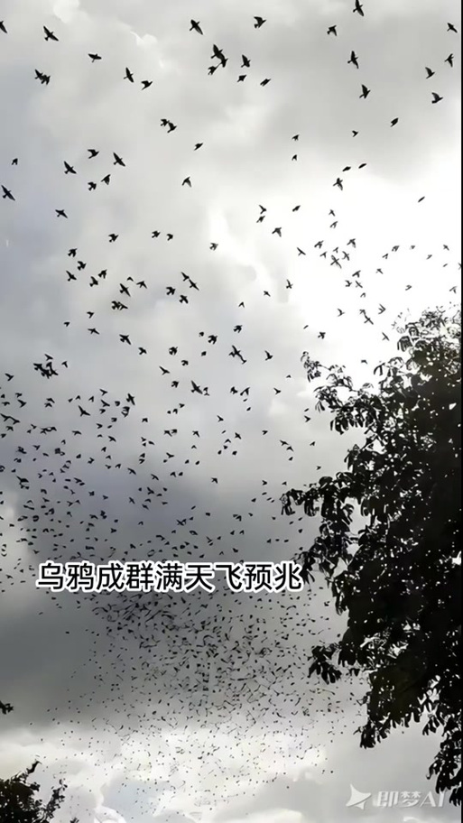 山西惊现乌鸦满天飞,河北乌鸦满天飞的原因?