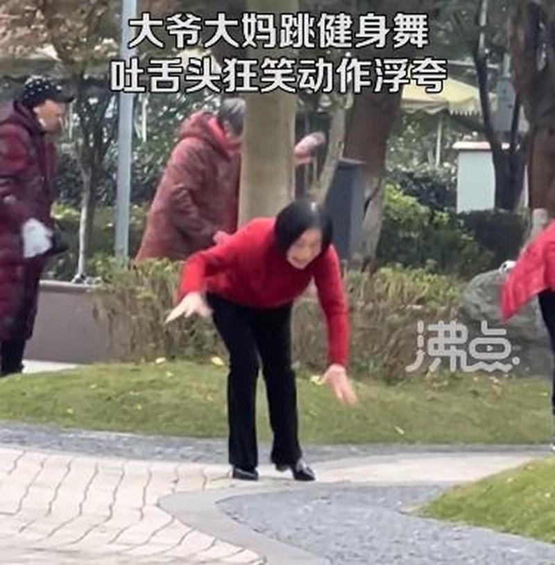 大妈在公园踩花跳舞,大妈在公园踩花跳舞视频