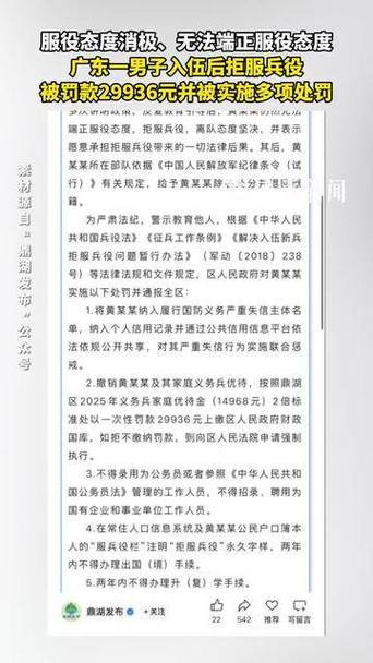 拒服兵役被罚2.6万,拒服兵役有啥后果?