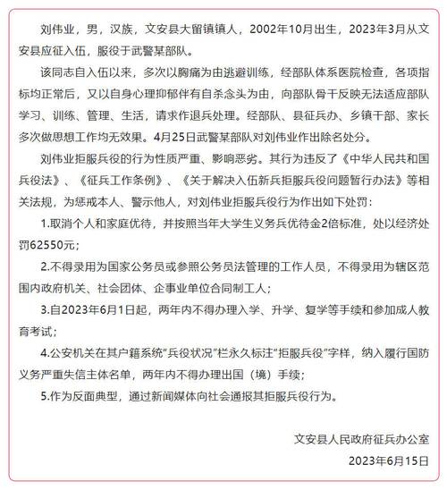 拒服兵役被罚2.6万,当兵,想清楚拒服兵役的后果是什么?怎么答?