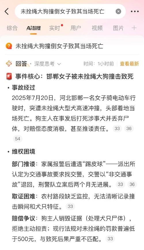 货车撞狗后致老人死,货车撞狗后致老人死亡赔偿