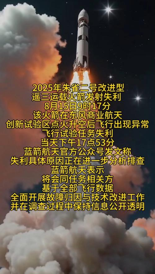 遥十九火箭发射失利,19号火箭发射