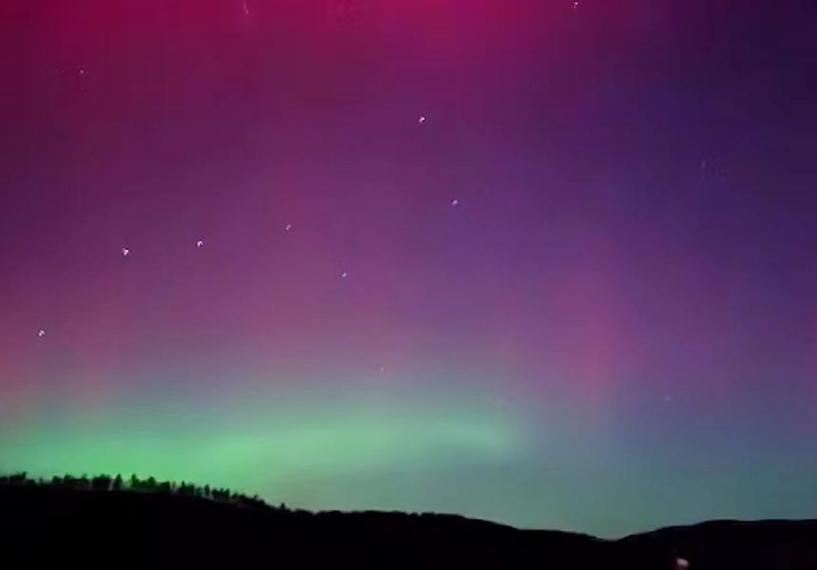 北京北部出现极光,北京今天还有极光吗?