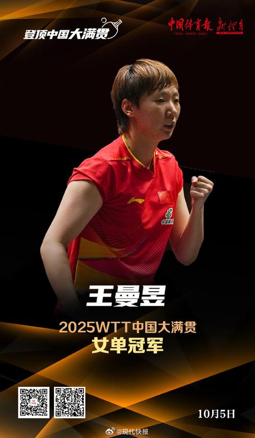 王曼昱卫冕女单冠军,乒超联赛陈梦、王曼昱组超级冠军队,孙颖莎能否带队卫冕?