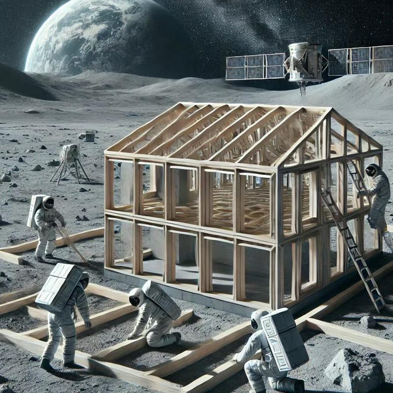 距月球盖房更近一步,距离月球