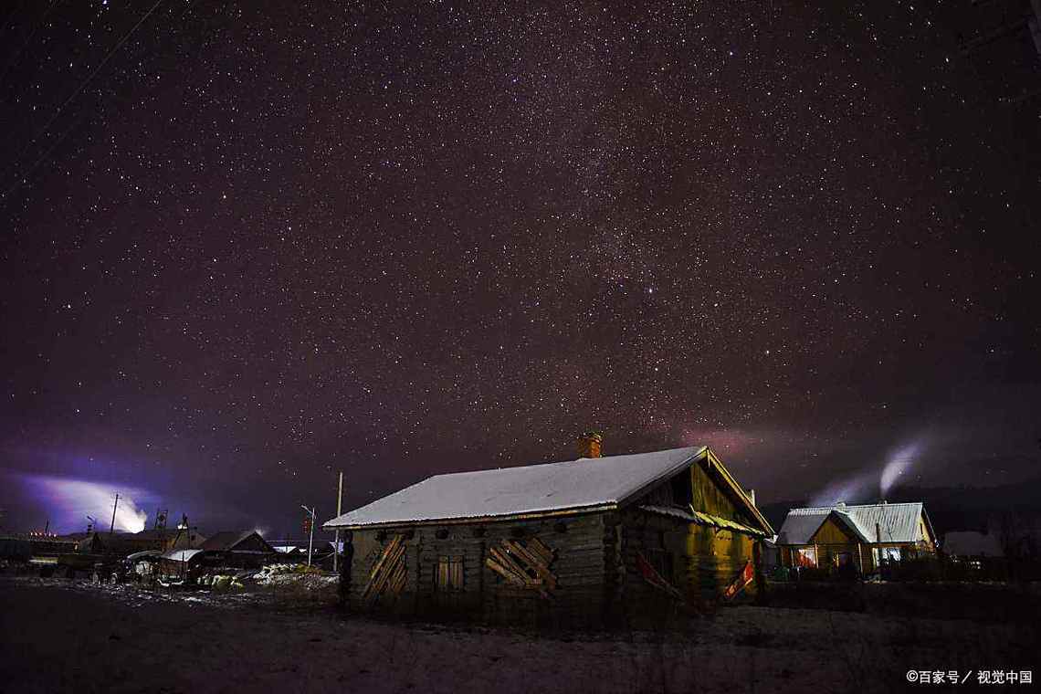 漠河北极村再现极光,漠河市北极村有极光吗?