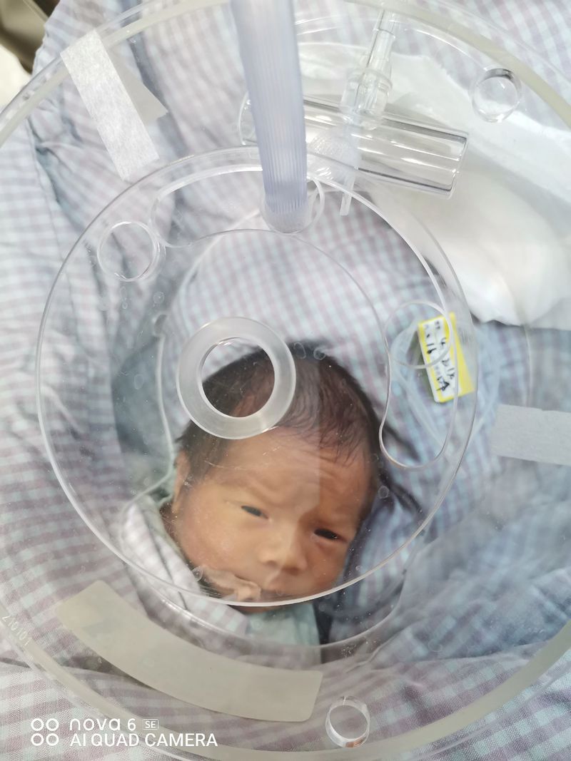 早产娃出保温箱离世,早产孩子在保温箱