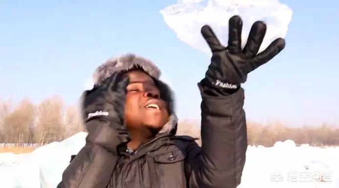 南北温差超过了60℃,一个非洲网红，跨越60度温差到哈尔滨录节目，到底会被冻成什么样？