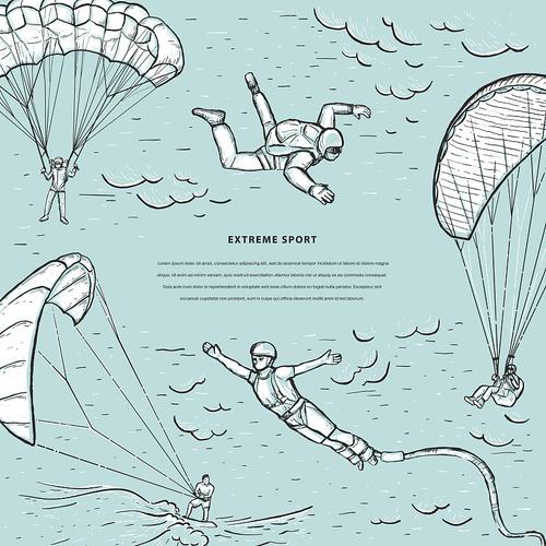 跳伞时伞缠飞机尾部,跳伞怎么伞控制方向?