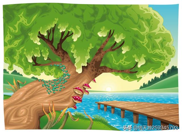 下车方便躲灭门车祸,讲一条虫子和大树的故事它们之间会发生怎样的故事？