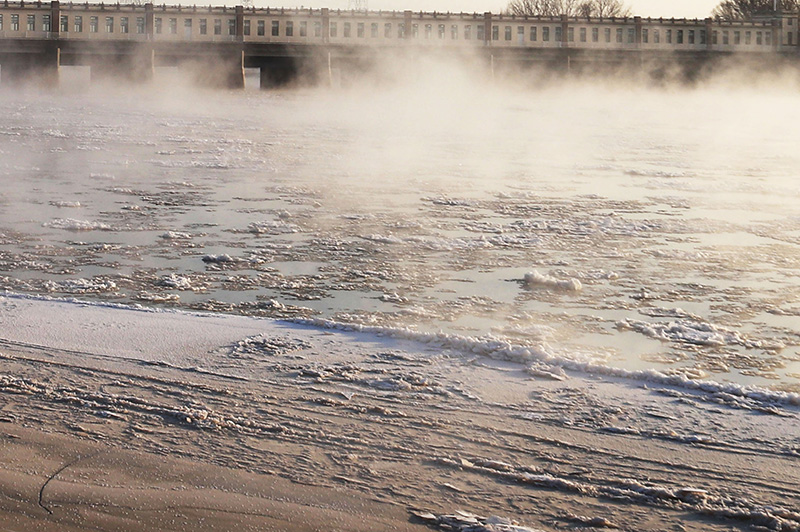 水煮黄河奇观出现,水煮黄河时间？